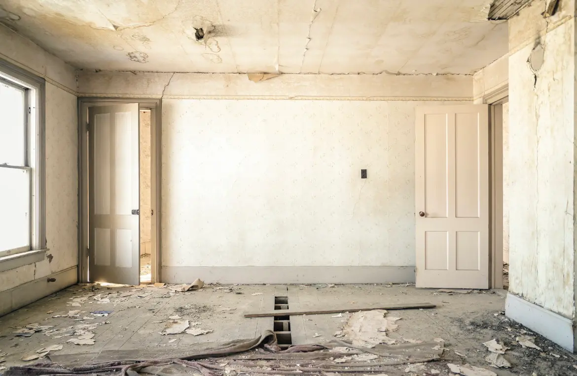 Waste disposal crew managing a cleanout project in West Milford